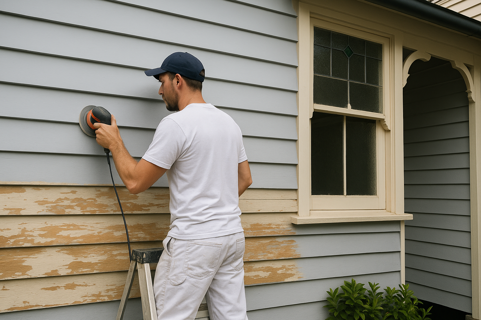 Estimating Sanding and Painting Weatherboards Queenslander Houses Sydney Melbourne Heritage Homes