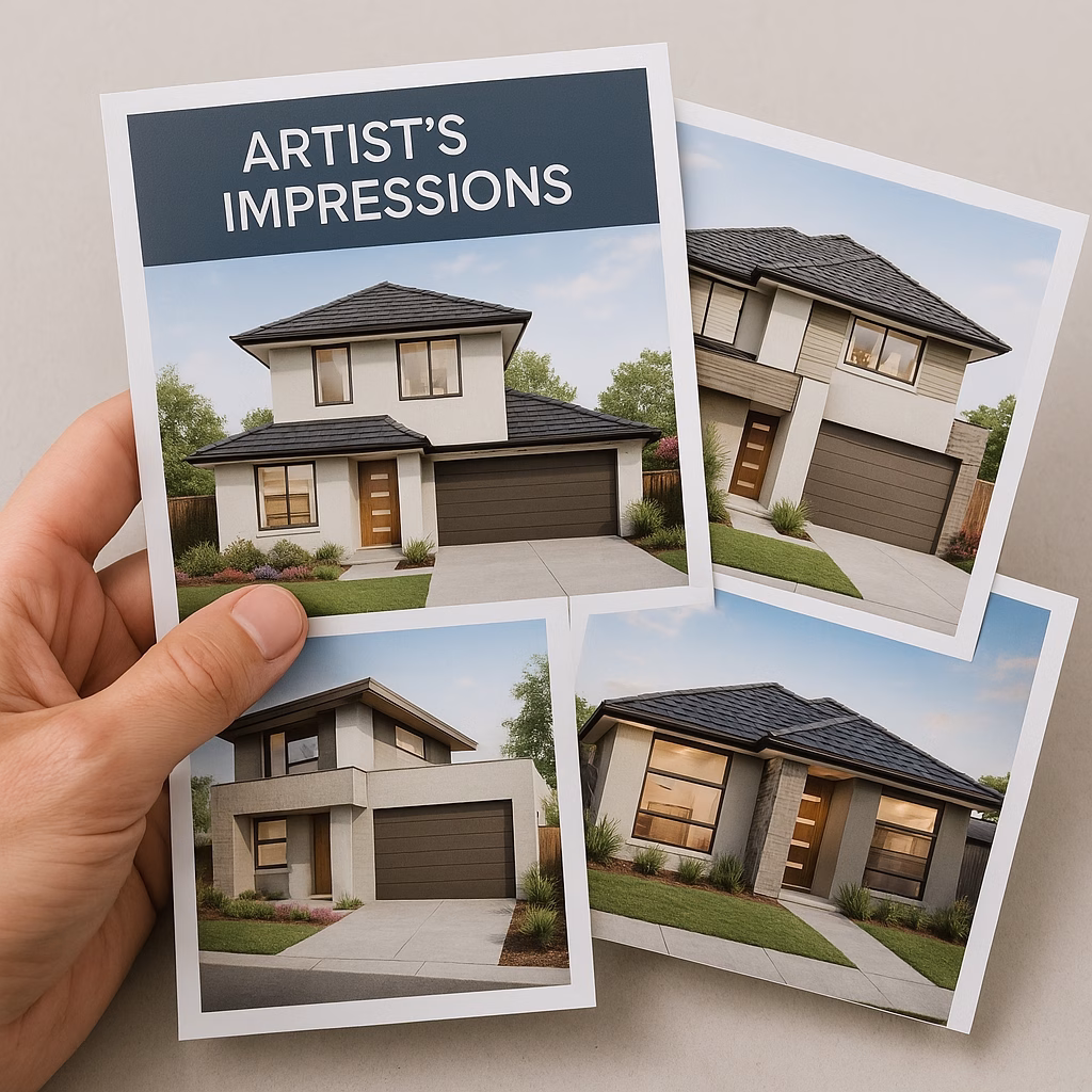 Builders Brochures Design and Artists Impressions